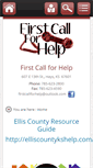 Mobile Screenshot of firstcallelliscounty.com